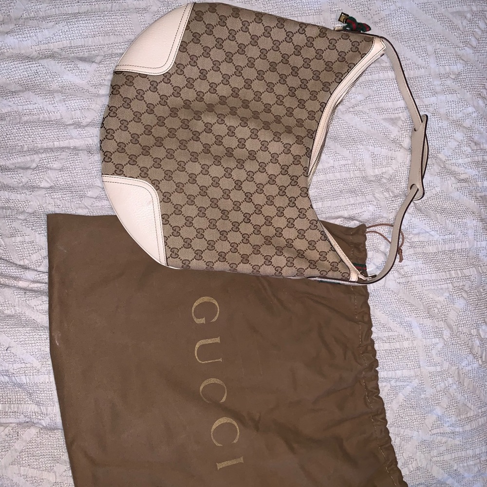 Vintage Gucci Hobo Monogram Bag